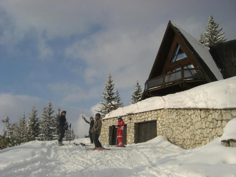 הוילה בור סן מוריס Le Chalet Pointu De Capucine מראה חיצוני תמונה